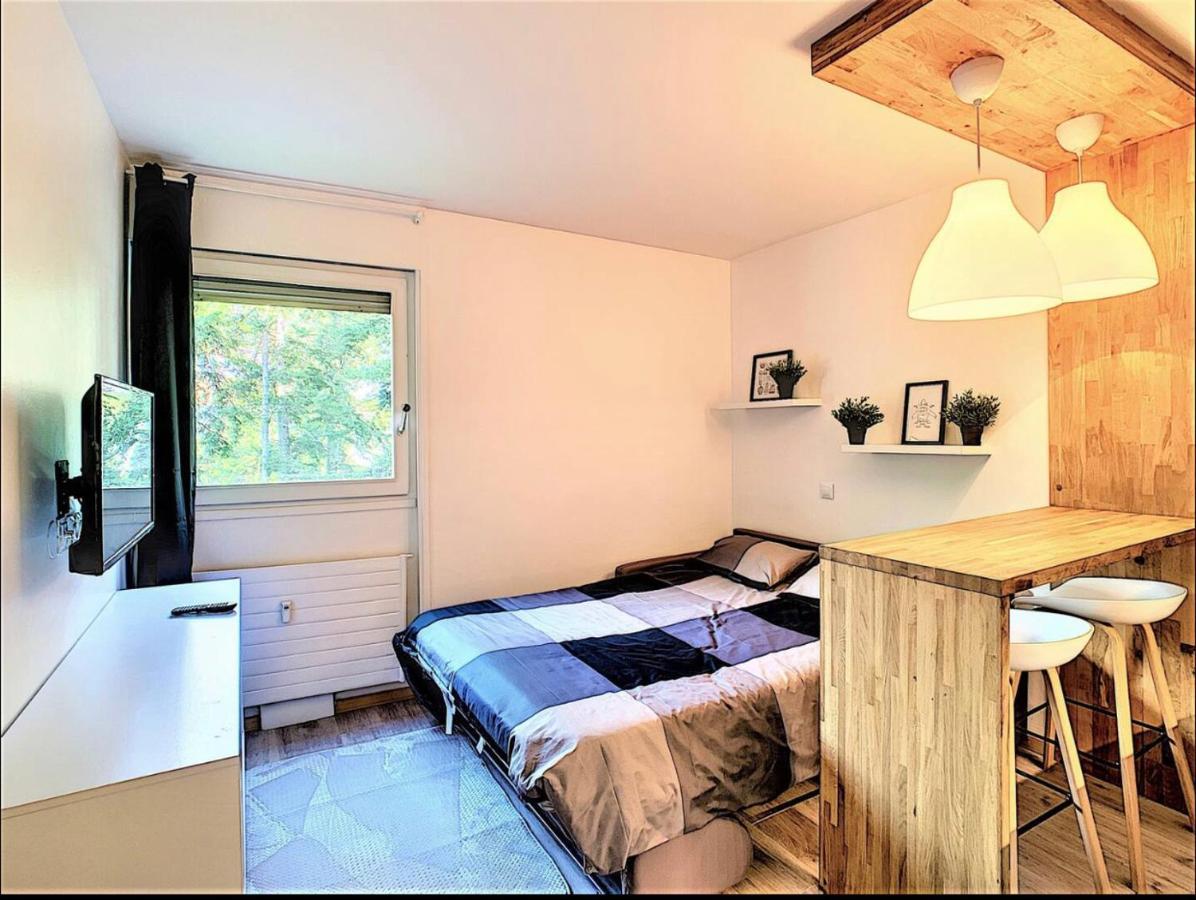 Centre Saint-Gervais Studio Vert Moderne 2 Pers Proche Telecabine 外观 照片