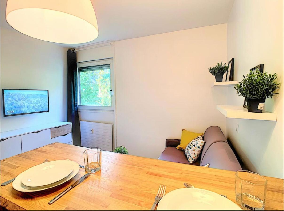 Centre Saint-Gervais Studio Vert Moderne 2 Pers Proche Telecabine 外观 照片