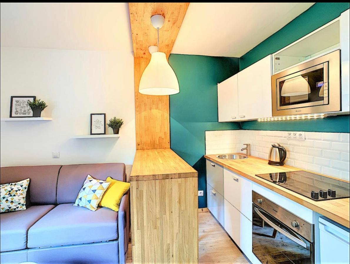 Centre Saint-Gervais Studio Vert Moderne 2 Pers Proche Telecabine 外观 照片