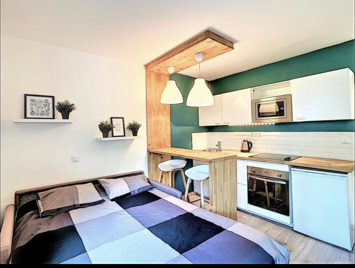 Centre Saint-Gervais Studio Vert Moderne 2 Pers Proche Telecabine 外观 照片