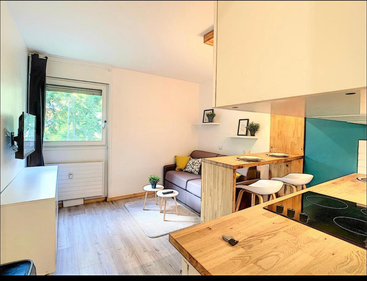 Centre Saint-Gervais Studio Vert Moderne 2 Pers Proche Telecabine 外观 照片