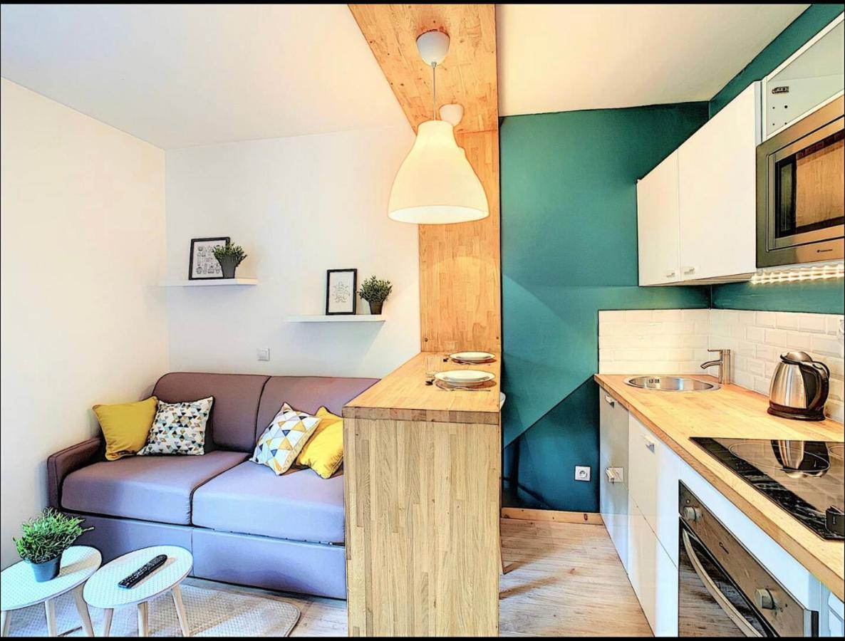 Centre Saint-Gervais Studio Vert Moderne 2 Pers Proche Telecabine 外观 照片